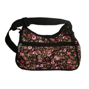Floral Print Crossbody Shoulder Bag